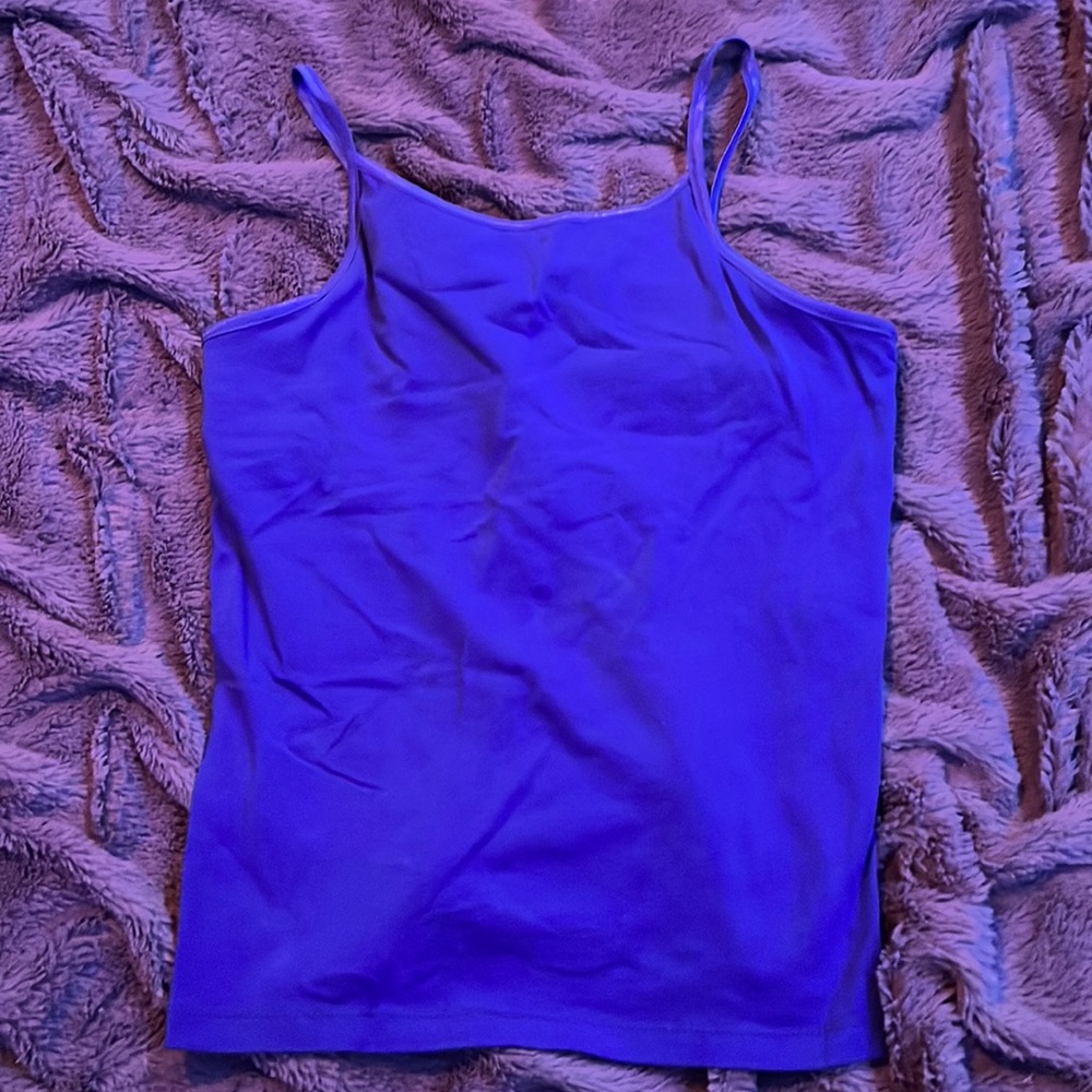 Faded Glory Girls purple spaghetti strap top